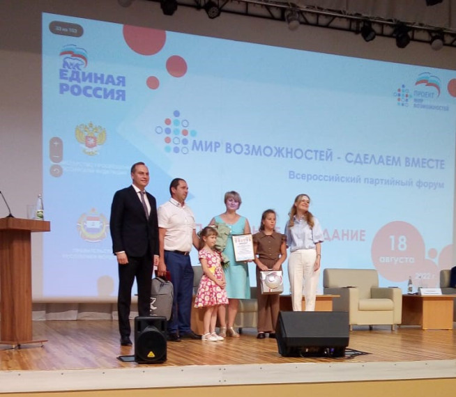 Награждение победителя..
