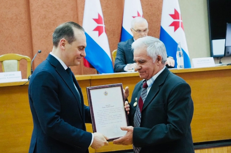 Благодарность Главы Республики Мордовия..
